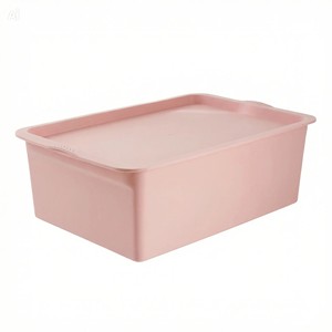 OEM Custom PP <b>Plastic</b> Storage <b>Box</b> With Lid Stackable Storage Solution - Product Image 3