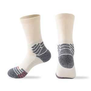 Calcetines Deportivos de Secado Rápido Personalizados para Correr, Calcetines de Algodón de Tubo Medio para Verano - Product Image 2