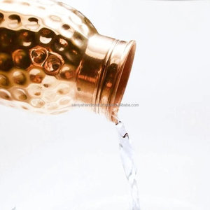 100% bouteille d'eau en laiton bouteille en laiton bouteille d'eau en cuivre - Product Image 5