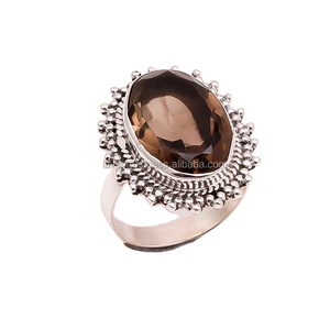 Anillo de plata esterlina 925, joyería India hecha a mano, fabricante de anillos de plata fina - Product Image 1