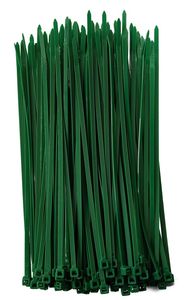 Bridas de nailon autoblocantes resistentes a la intemperie 300mm X 2,8mm verde 100mm de longitud y 2,5mm de ancho - Product Image 5