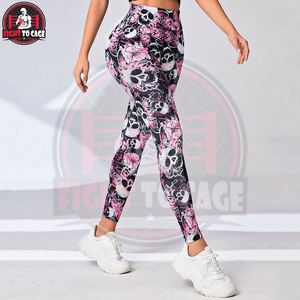 Leggings Deportivos para Mujer, Diseño Floral Impreso en 3D, Alta Elasticidad y Compresión, Precio al por Mayor, Nueva Tendencia - Product Image 3
