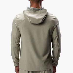 Chándal Deportivo Ligero Personalizado para Correr y Entrenar, de Poliéster, con Capucha y Cremallera para Hombre, Ropa Deportiva Transpirable - Product Image 2
