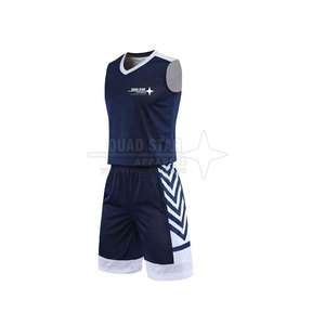Uniforme de Baloncesto Reversible de Último Diseño en Poliéster, Uniforme de Baloncesto Reversible de Diferentes Colores - Product Image 3