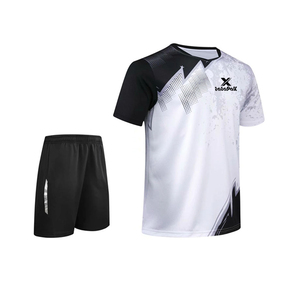 Uniforme de Tenis de Poliéster con Logotipo Personalizado, Secado Rápido, Transpirable, Disponible en Múltiples Tallas y Colores para Equipos Profesionales - Product Image 1