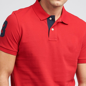 Polo pour hommes 100 % coton, haute qualité, prix abordable, couleur unie personnalisable, respirant, anti-boulochage, design décontracté et épuré - Product Image 6