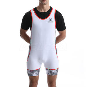 Nouveaux Combinaisons de lutte en Spandex et Polyester à séchage rapide, de qualité supérieure - Product Image 3