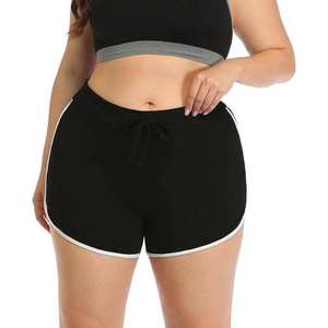 Shorts pour femmes en coton et lin, couleur unie, boutons, taille élastique, coupe droite, mode, avec poches, taille mi-haute - Product Image 6