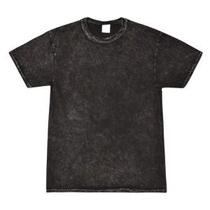T-shirt Homme Oversize Gris Uni à Manches Courtes 100% Coton Jersey Col Rond Coupe Décontractée Impression Personnalisée Streetwear T-shirt Délavé à l'Acide - Product Image 4