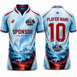 Servicio OEM, Uniforme de Fútbol Personalizado, Camisetas de Fútbol Sublimadas con Logotipo del Equipo, Impresión de Patrocinadores y Número de Jugador para Jóvenes - Product Image 1