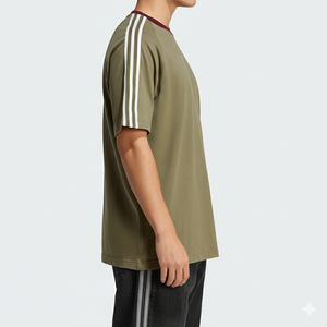 Camiseta de Algodón Blanca de Alta Calidad, Estilo Urbano, Corte Regular, Manga Regular, Impresión Personalizada en la Parte Delantera, 300g, para Hombre y Mujer - Product Image 2