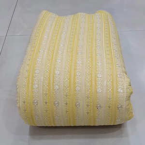 Premium Eco-Friendly Breathable Printed Malty <b>Embroidery</b> <b>Fabric</b> Polyester Georgette Mesh Lace Bridal Wedding Dress Designer Bag - Product Image 2