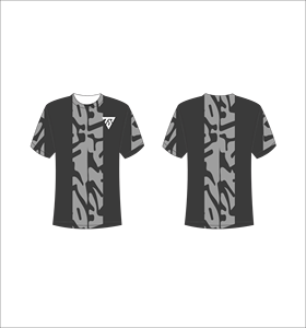 เสื้อยืดแขนสั้นลายพรางสำหรับผู้ชาย คอกลม ทรงปกติ แห้งเร็ว ผ้าโพลีเอสเตอร์ สไตล์สปอร์ต ลายพิมพ์ - Product Image 1