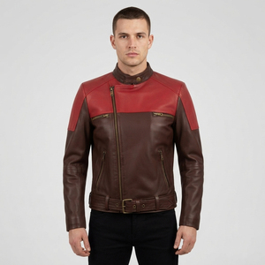 Custom <b>Men</b>’s Leather Motorcycle <b>Jacket</b> Professional <b>Men</b>’s <b>Biker</b> Leather <b>Jacket</b> <b>Men</b> Zip Up Leather <b>Biker</b> <b>Jacket</b> - Product Image 6