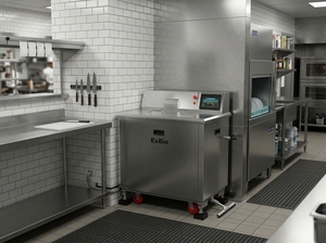 Exbio 50kg/jour Machine à digérer les déchets alimentaires Machine à composter les déchets alimentaires à prix authentique - Product Image 2