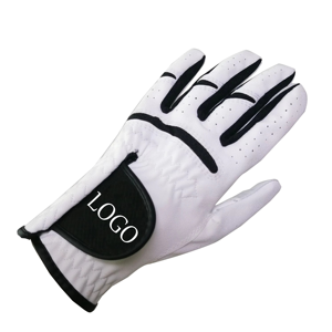 Nouveaux gants de golf personnalisables en maille respirante douce pour homme avec fermeture auto-agrippante réglable au poignet, logo personnalisé - Product Image 1