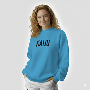 Sudadera Casual Oversize para Mujer, Estampada, de Algodón y Poliéster, Cuello Alto Simulado, Ajuste Invernal, con Logo Frontal, Cortavientos y Transpirable - Product Image 3