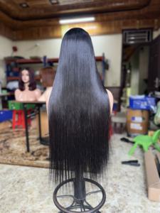 Bone Straight 12A Virgin Raw Vietnamese Hair HD Lace Frontal Wig Cheap 200 Density Cuticle Aligned Human Hair Wigs Vendors - Product Image 4