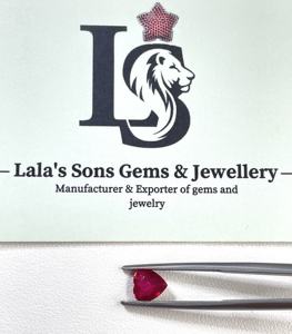 High Quality Natural Mozambique <b>Ruby</b> No Heat 1.26 Carat <b>Heart</b> Shape Reddish Pink Color July Birthstone for Making Ring & Pendant - Product Image 5