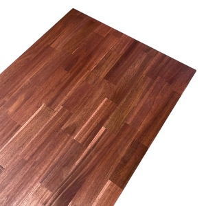 Comptoirs de cuisine en acacia avec matériau en peuplier et finition acajou, huile de cire pour bois. - Product Image 3