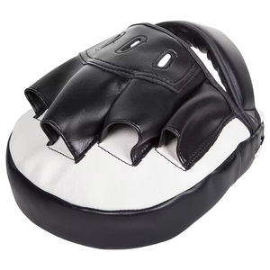 Cible de frappe DAWNFORCE en PU, écologique et durable, noir/blanc, pour entraînement de kickboxing toutes saisons - Product Image 2