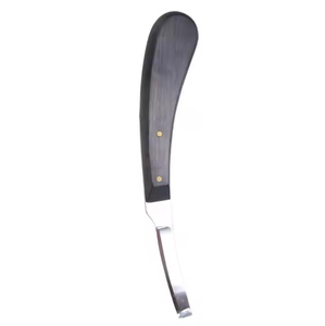 Cuchillo para Pezuñas Reutilizable de Larga Duración con Hoja Afilada, Herramienta de Herrador con Mango Antideslizante de Acero Inoxidable para Recortar Pezuñas Equinas - Product Image 5