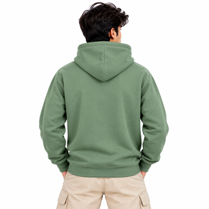 Sudadera con Capucha Extra Grande Personalizada para Hombre, Corte Regular, Felpa de Algodón, Estilo Urbano, Ropa Casual de Invierno, Proveedor B2B - Product Image 2