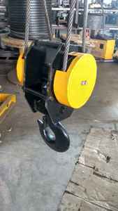 ตะขอเกี่ยวเครน EOT ขนาด 20 ตัน แบบรีดร้อน ผิวชุบสังกะสี ยี่ห้อ CMK สำหรับงานหนัก บรรจุกล่อง - Product Image 3