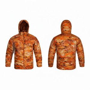 Veste légère à capuche camouflage, coupe-vent, décontractée, pour homme, vente en gros directe d'usine, manteau chaud d'hiver - Product Image 6