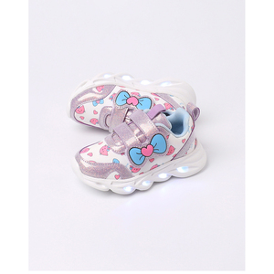 รองเท้าผ้าใบสไตล์สปอร์ตแบบริบบิ้น OZKIZ สำหรับเด็กผู้หญิงอายุ 2-6 ปี ขายส่งแฟชั่นเด็กสำหรับฤดูใบไม้ผลิ/ฤดูใบไม้ร่วง - Product Image 1