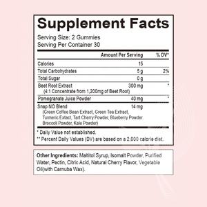 Suplemento de Óxido Nítrico OEM/ODM com Beterraba Orgânica para Energia, Saúde Cardíaca e Suporte à Circulação - Product Image 6