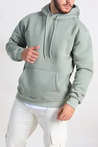 เสื้อฮู้ดดี้ผู้ชายขายส่ง ผ้าฝ้าย 100% เป็นมิตรกับสิ่งแวดล้อม ระบายอากาศได้ดี สีพื้นเรียบง่าย ราคาถูก พร้อมบริการออกแบบโลโก้ตามสั่ง - Product Image 6