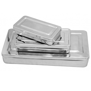 Caja de Esterilización para Instrumentos Quirúrgicos, Bandeja de Almacenamiento de Instrumentos Médicos Autoclavables de Acero Inoxidable - Product Image 3