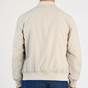 Custom Logo Winter Thick Men's Bomber <b>Jacket</b> <b>Pilot</b> Coats Retro MA-1 Bomber Flight <b>Jacket</b> Men With 8#Copper Zipper - Product Image 4