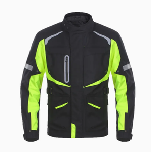 Veste de moto personnalisée OEM, imperméable, en Cordura, équipement de protection pour une utilisation en plein air et en aventure - Product Image 1