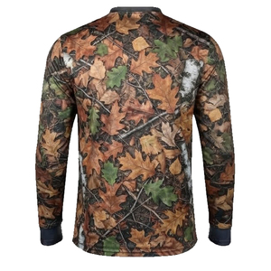 Men Autumn Animal Print Waterproof Moisture Wicking Polyester Full Sleeve Hunting Shirt <b>Camo</b> <b>Top</b> for Outdoor Wear - Product Image 6