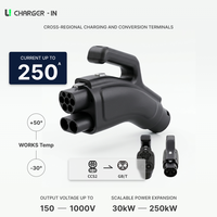 Adaptateur de chargeur CCS2 DC vers GBT EV, connecteur rapide CCS vers GB/T Combo 2 DC pour voiture électrique
