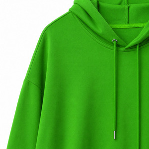 Sudadera con Capucha y Cremallera para Hombre, Estilo Vintage, Poliéster/Rayón, Color Sólido, Casual, Forro Polar, Corte Regular, Ropa de Invierno, Amarillo, Ecológica - Product Image 5