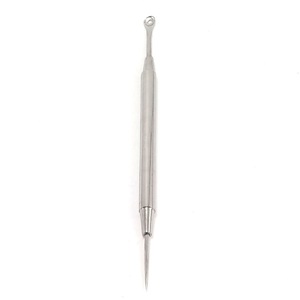 Comedone <b>Extractor</b> Tool <b>Blackhead</b> Remover Stainless Steel Silver 14.5cm Facial Acne <b>Blackhead</b> Remover Needles Kit Acne Blemish - Product Image 1