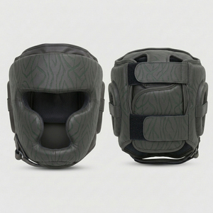 Protège-tête de boxe en cuir robuste de haute qualité, réglable, avec le meilleur service OEM, conception personnalisée 2026, léger en PU - Product Image 5