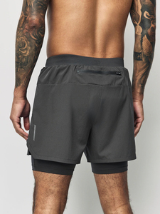 2 In 1 Shorts Double <b>Layers</b> Customized Shorts Summer Workout Shorts Hot Selling Trendy Fashion Shorts Swimming OEM Shorts - Product Image 2