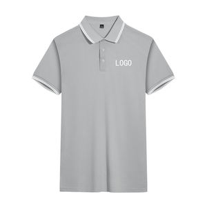 Camisetas Polo 100% Algodón, Camiseta Polo para Hombre con Logotipo Bordado Personalizado, Camiseta Lisa para Hombre, Camisetas de Golf, Polo Bordado - Product Image 1