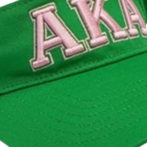 Gorra con Visera Verde con Letras AKA Bordadas, Gorra con Visera Ajustable, Gorro Deportivo Informal para Exteriores - Product Image 6