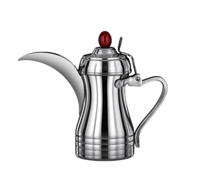 Golden Lid Arabic <b>Coffee</b> Pot Metal Dallah Tea <b>Maker</b> Middle East Style Durable Drinkware Set - Product Image 3