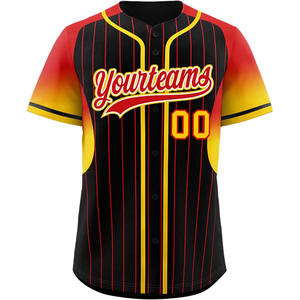 Maillot de baseball personnalisé grande taille en maille respirante, matière écologique, séchage rapide, coupe performante pour adultes, tailles d'équipe - Product Image 3