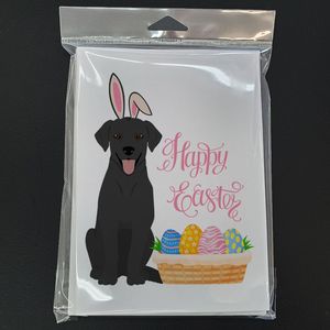 Lunatique A7 Taille 5x7 Black Labrador Retriever Cartes de voeux de Pâques Lot de 8 cartes vierges avec enveloppes - Product Image 3