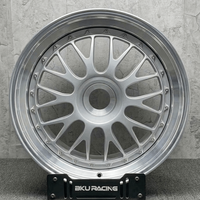 Jantes Bku 3 pièces forgées E88 pour Porsche 991 992 997 GT3 RS Turbo Carrera GTS 20 21 pouces, jantes en alliage concaves personnalisées avec blocage central