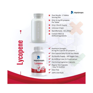 Cápsulas de licopeno, suplemento para adultos, apoya la salud celular, aumenta la inmunidad, protege contra la oxidación - Product Image 3