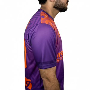 Camiseta de Fútbol Personalizada con Impresión por Transferencia de Calor, 100% Poliéster, Antibacteriana, Transpirable, de Secado Rápido, Colores Personalizados, Uniforme de Fútbol - Product Image 3