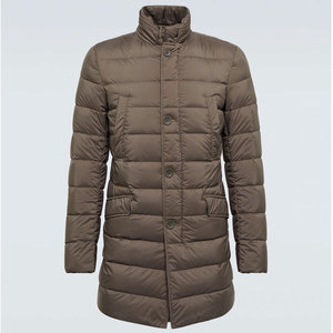 Good Quality Long Puffer <b>Jacket</b> With <b>Lightweight</b> Filling Soft Fabric And Adjustable Cuff Design Long Puffer <b>Jacket</b> - Product Image 1